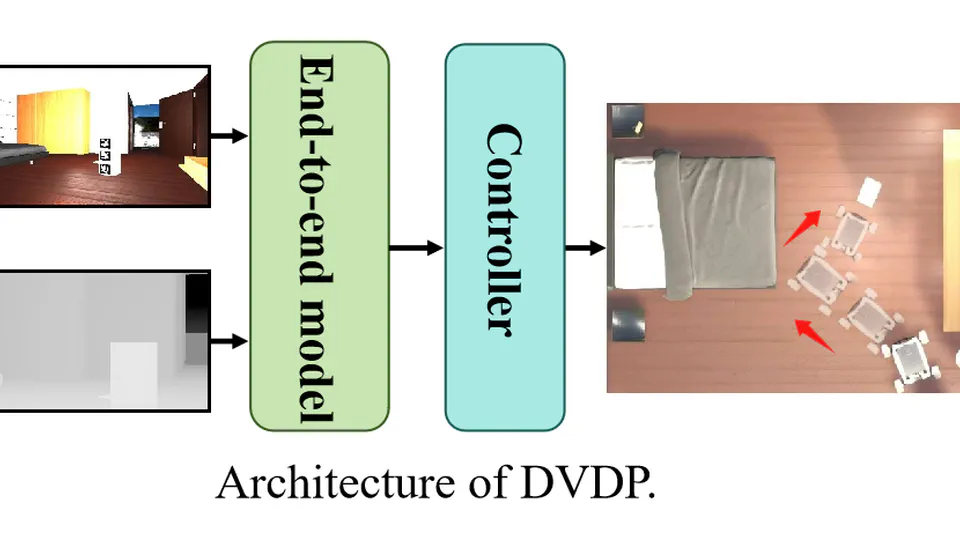 DVDP: An End-to-End Policy for Mobile Robot Visual Docking with RGB-D Perception